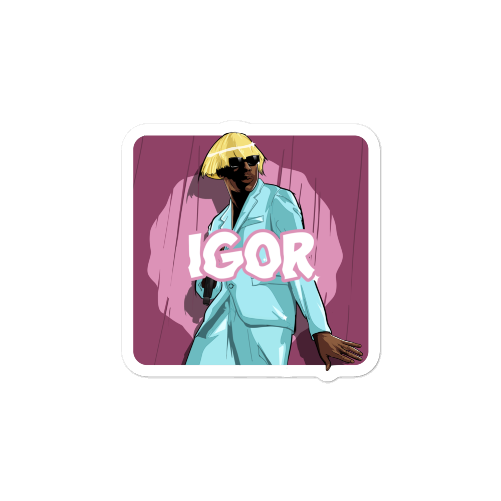 The Tyler, the Creator IGOR Sticker – AKARTS Comics